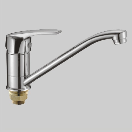 Т0603В Cмеситель д/кухни. Крепление на большой гайке. OUTE