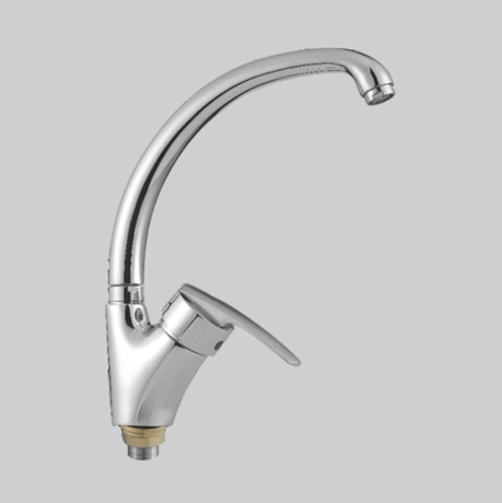 Т2513В Cмеситель д/кухни с боковой ручкой.Крепление на большой гайке.OUTE