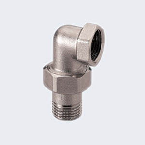 Соединитель угловой  никелиров. 