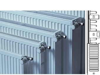 Радиатор Profil-V THERM-X2, тип 11 500 х 500