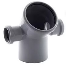 РР Отвод с выходом левый правый 110x50 45 РР Отвод с выходом левый правый 110x50 45