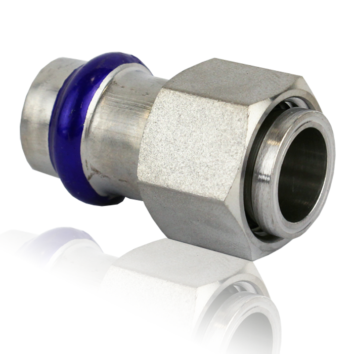 САЙТ TST.SF1512FM - Соединитель TST из нержавеющей стали с накидной гайкой 15×12