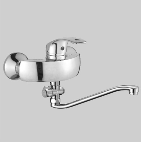 Т0523 Cмеситель д/ванны с длинным изливом (35см) OUTE