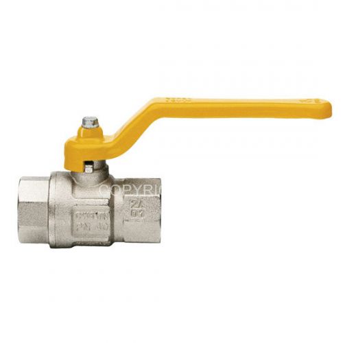 Кран шаровой муфтовый для газа полнопроходный (рычаг)   3/4