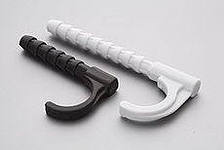 Крюк с дюбелем для 1 трубы