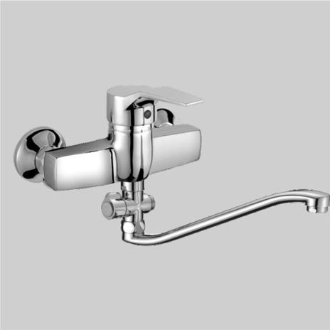 Т0723 Cмеситель д/ванны с длинным изливом (35см).OUTE