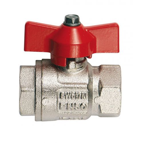 Кран шаровой муфтовый полнопроходной (бабочка)    3/4