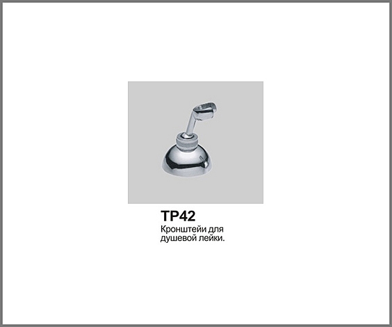 ТР42  Кронштейн для душевой лейки OUTE
