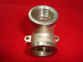 GF Уголок 1/2 г/г (никель) (с креплением)