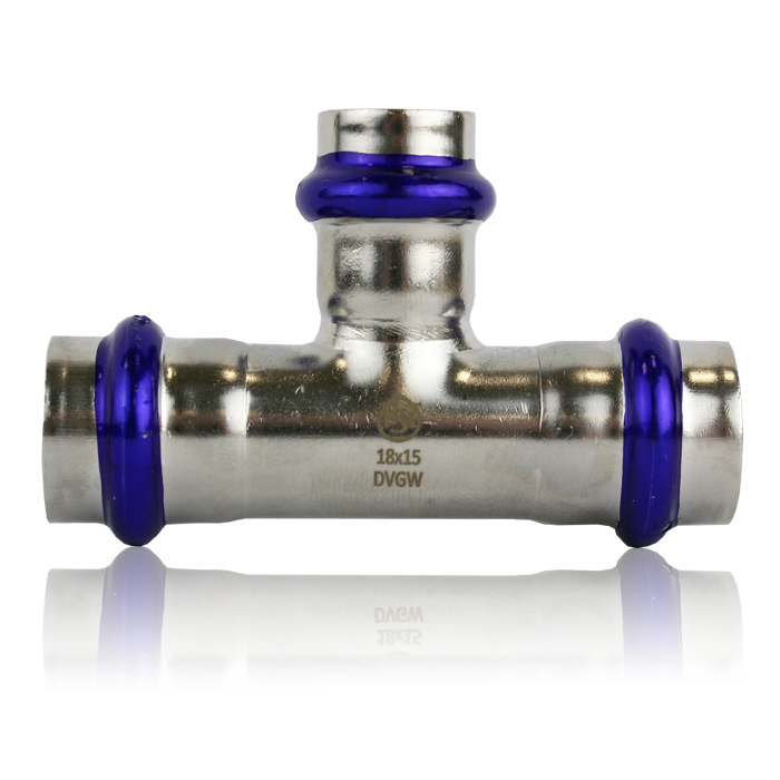 САЙТ TST.SFT1181518 - Тройник переходной TST из нержавеющей стали 18×15×18