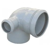 Отвод 110x87 с выходом 50 левый Отвод 110x87 с выходом 50 левый