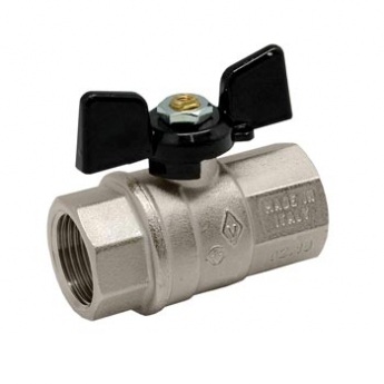 Кран шаровый, серия 402,  1/2  ВР/ВР ( бабочка )