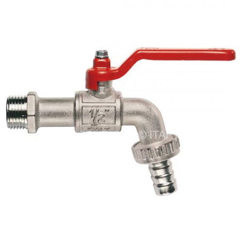 Кран водоразборный со штуцером (усиленная модель)   1/2
