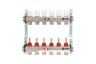 SMS 0917 000003 STOUT Коллектор из нержавеющей стали с расходомерами 3 вых.