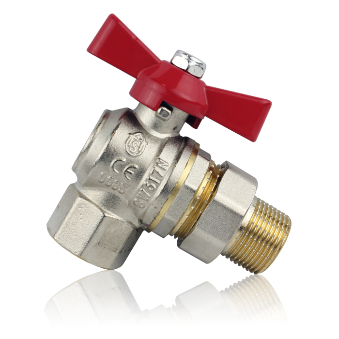 САЙТ TST.594.03 - 594 серия, Кран шаровый угловой TST,с американкой 12 вн.-нар.