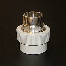 PP-R Муфта комб. (нар. рез.) под ключ 63-2