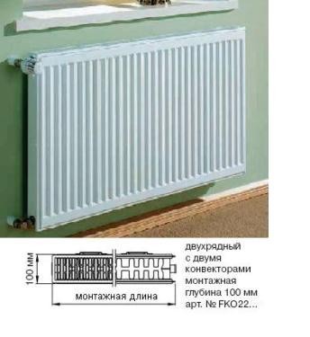 Радиатор Profil-К, тип 22 300 х 600