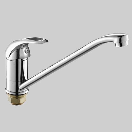 Т3703 В Cмеситель д/кухни. Крепление на большой гайке. OUTE