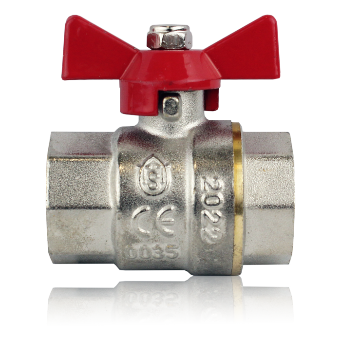 САЙТ TST.302.03 - 302 серия, Кран шаровый TST, рукоятка бабочка  12 вн.-вн.