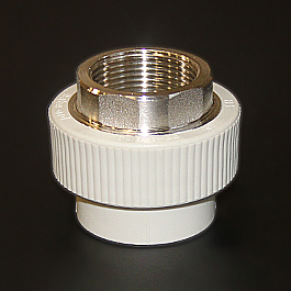 PP-R Муфта комб. (вн. рез.) под ключ 63-2