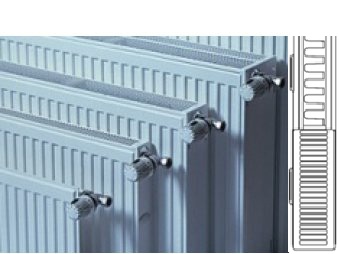 Радиатор Profil-V THERM-X2, тип 12 500 х 600