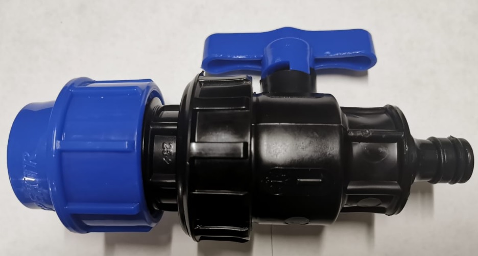 Кран шаровый БРС Спектр Синий