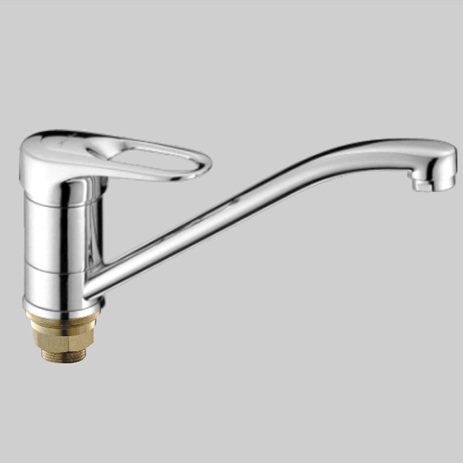 Т3103 В Cмеситель д/кухни.Крепление на большой гайке. OUTE