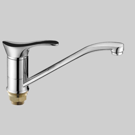 Т0103 В Cмеситель д/кухни . Крепление на большой гайке. OUTE