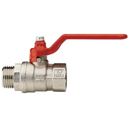 Кран шаровой муфта/резьба стандартный проход (рычаг)   1 1/2