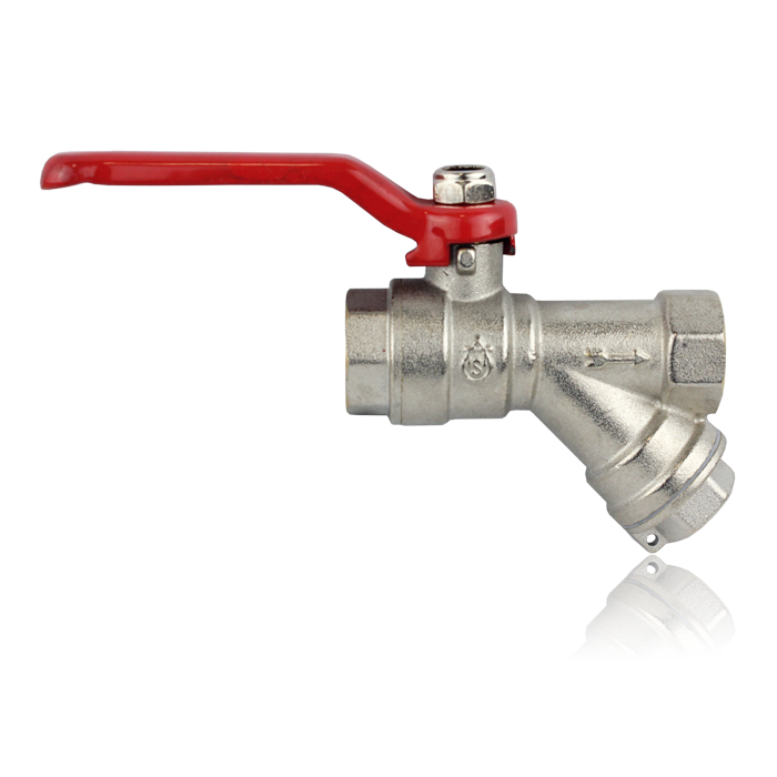 САЙТ TST.740.03 - 740 серия, Кран шаровый TST с фильтром, стальная рукоятка  12