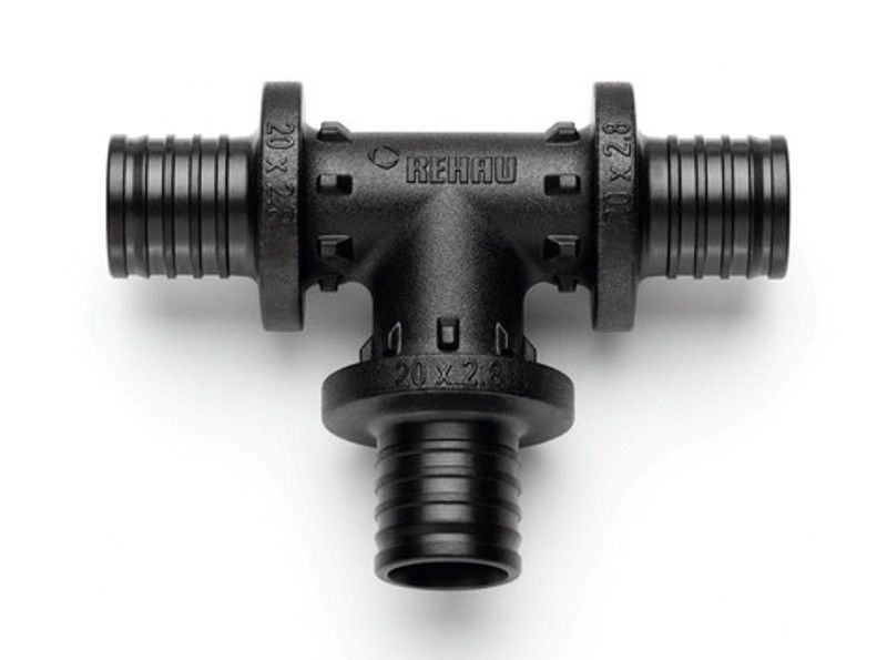 160035-001   Тройник равнопроходный  PX   40-40-40  (Rehau)