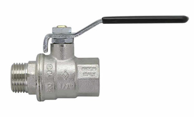 Кран шаровый, усиленный, серия 306,  3/4  ВР/НР ( метал. рычаг)