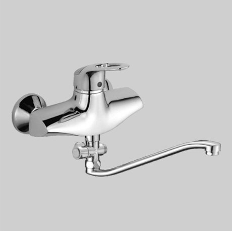 Т4523 Cмеситель д/ванны с длинным изливом (35см).OUTE