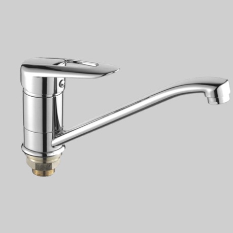 Т0803 В Cмеситель д/кухни. Крепление на большой гайке.OUTE