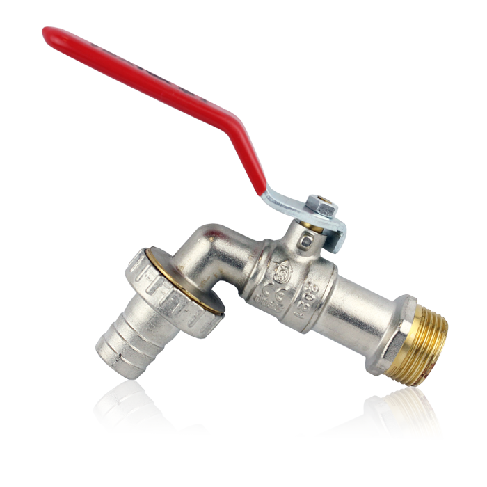 САЙТ TST.398.03 - 398 серия, Кран шаровый TST (эконом) поливочный, стальная рукоятка  12