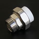 PP-R Муфта комб. РАЗЪЕМНАЯ (нар. рез.) 25-1