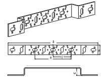 137065-001   Кронштейн   75 / 150  (Rehau)