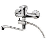 KD 4611S - C27 Смеситель для ванны/душа S-излив.