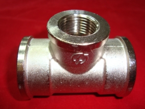 GF Тройник 1 - 1/2 - 1 г/г/г (никель)