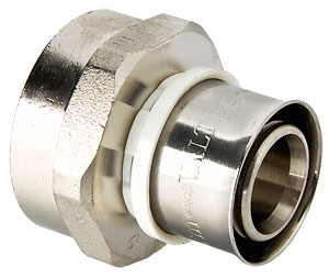 Соединитель пресс с переходом на  вн. р. 16х1/2