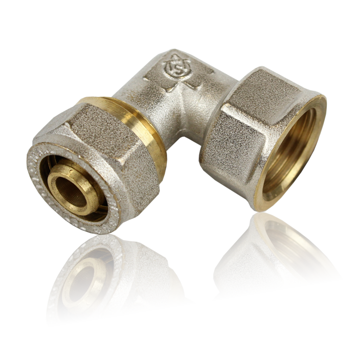 САЙТ TST.252.1603 Угольник TST обжимной с переходом на вн. р. 16х12