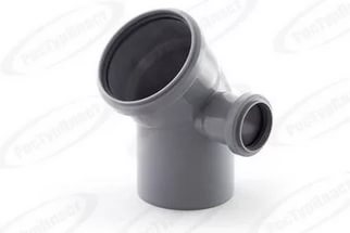 РР Отвод с выходом правый 110x50 45 РР Отвод с выходом правый 110x50 45