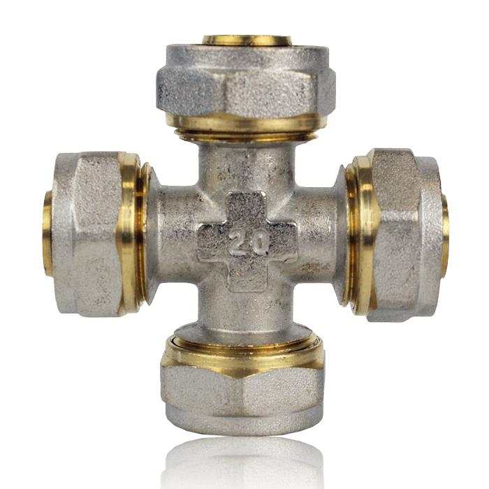 САЙТ TST.241.16 Крестовина TST обжимная 16