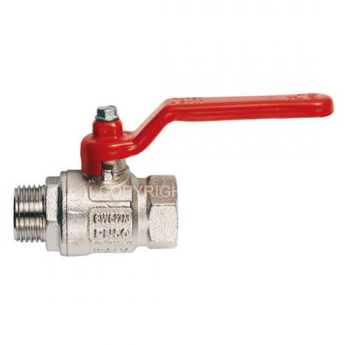 Кран шаровой муфта/резьба полнопроходной (рычаг)   2