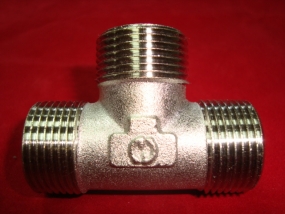 GF Тройник 3/4 ш/ш/ш (никель)