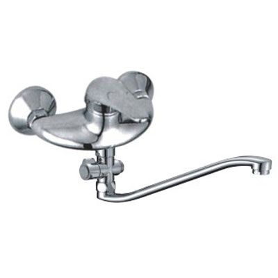 Т0423 Cмеситель д/ванны с длинным изливом. (30см) OUTE