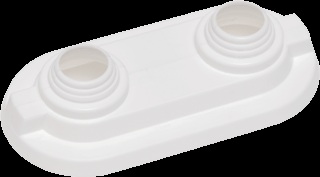 240777-001   Двойная розетка 16/20 мм  (Rehau)