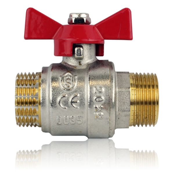 САЙТ TST.327.03 - 327 серия, Кран шаровый TST, рукоятка бабочка 12 нар.-нар.