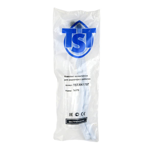 сайт TST.RK1707 TST Комплект анкерных кронштейнов с дюбелем 7170 мм (2 штуки), белые
