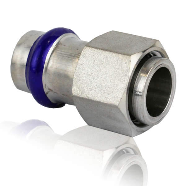 САЙТ TST.SF1512FM - Соединитель TST из нержавеющей стали с накидной гайкой 15×12